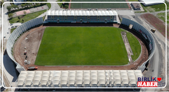Aksaray Dağılgan Stadyumu’nda Atletizm Pisti Yapılıyor