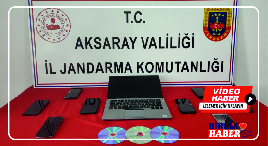 Aksaray’da Siber Suç Operasyonu: 6 Gözaltı