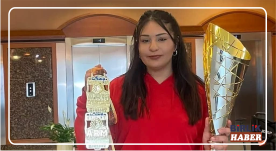 Aksaraylı Milli Sporcu Elifsu İltaş Avrupa Şampiyonu Oldu