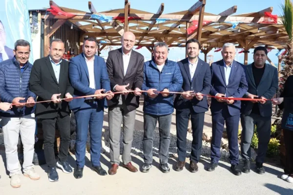 Aksu’da yaz sezonu öncesi yeni halk plajı hizmete açıldı