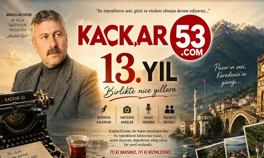 Kaçkar53.com 13. Yaşını Kutluyor