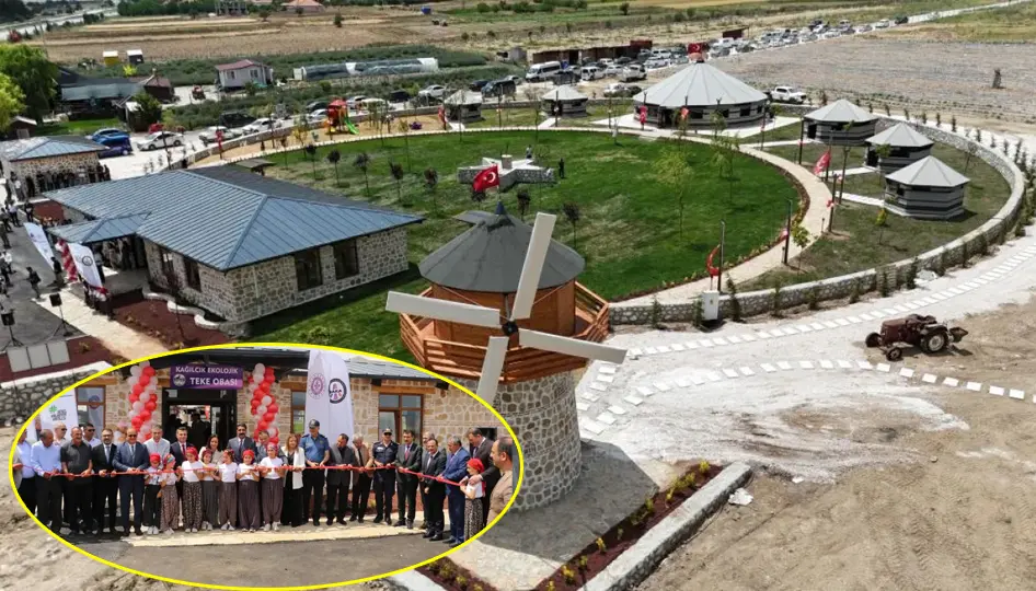 “Kağılcık Ekolojik Teke Obası” törenle hizmete açıldı