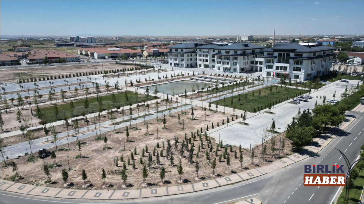 Aksaray’ın Yeni Millet Bahçesi Açılışa Hazırlanıyor