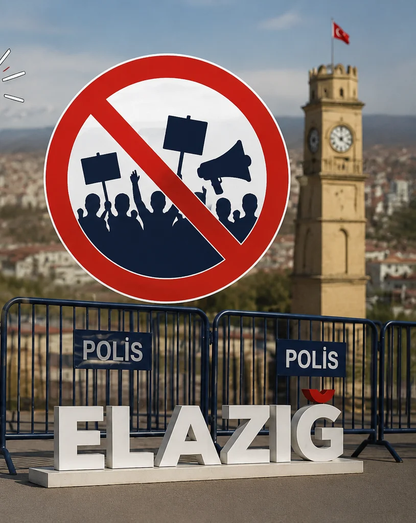 Elazığ’da bazı eylem ve etkinlikler 14 gün süreyle yasaklandı