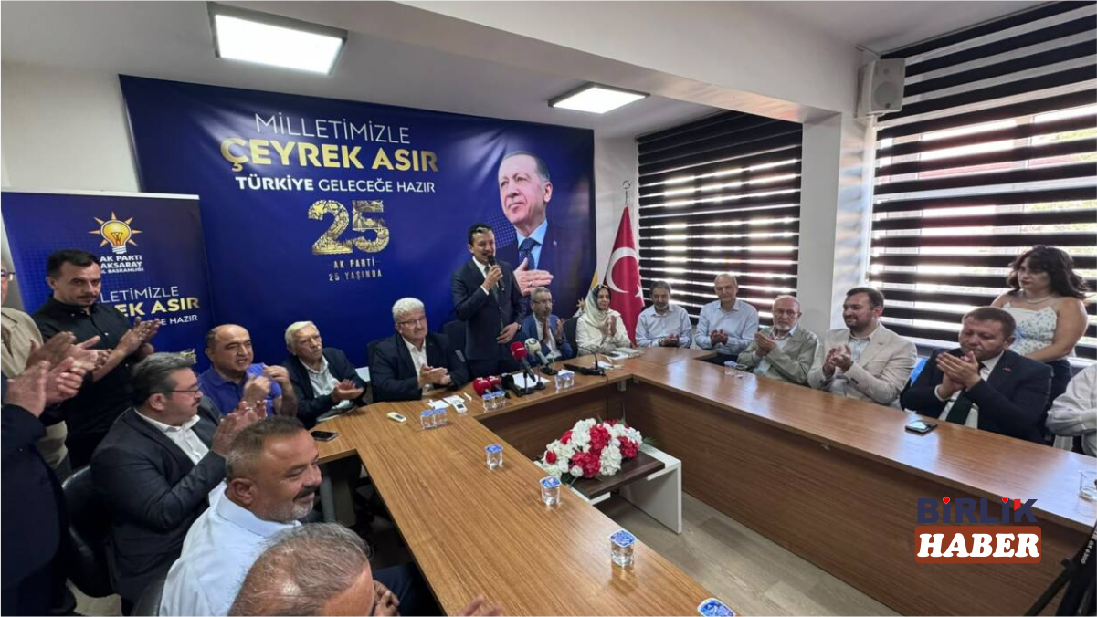 AK Parti 25 yaşında: Aksaray teşkilatından “Türkiye geleceğe hazır” mesajı
