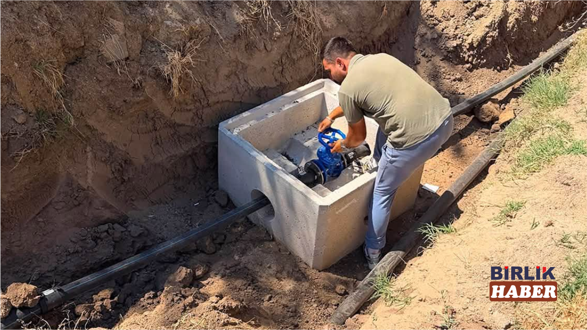 Ağaçören Abalı Köyü’nde 8 Kilometrelik İçme Suyu Hattı Yenilendi