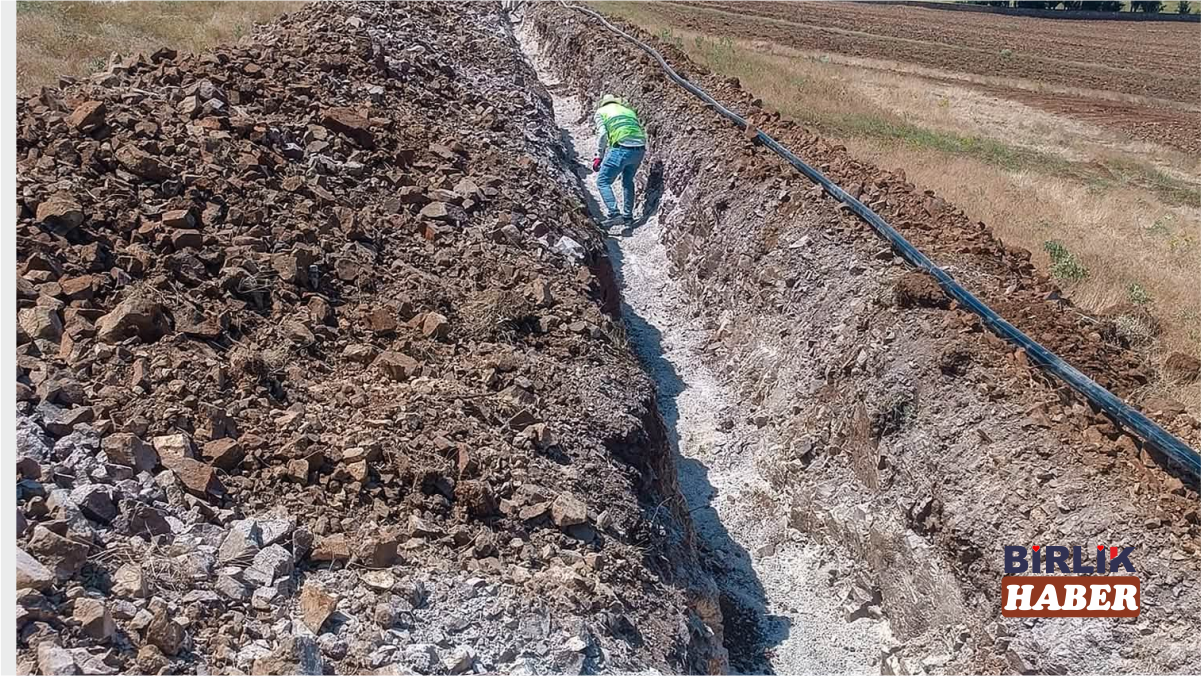 Akmezar Köyü’nde İçme Suyu Hattı Yenilendi