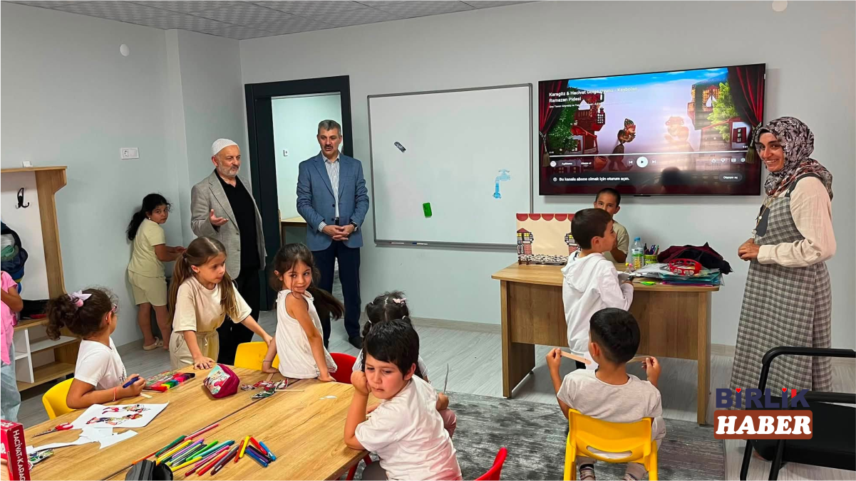 Altınsoy’dan Gülşen Sarrafoğlu Kur’an Kursu’na Ziyaret