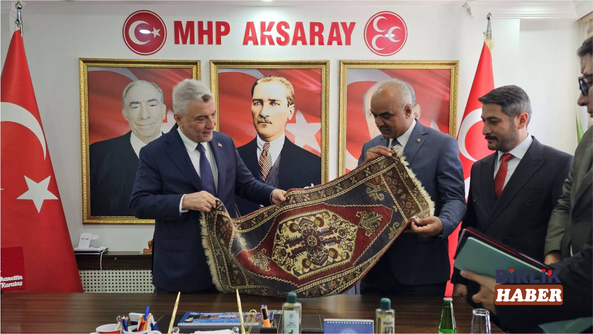 Bakan Bolat’tan MHP Aksaray İl Başkanlığı’na Ziyaret