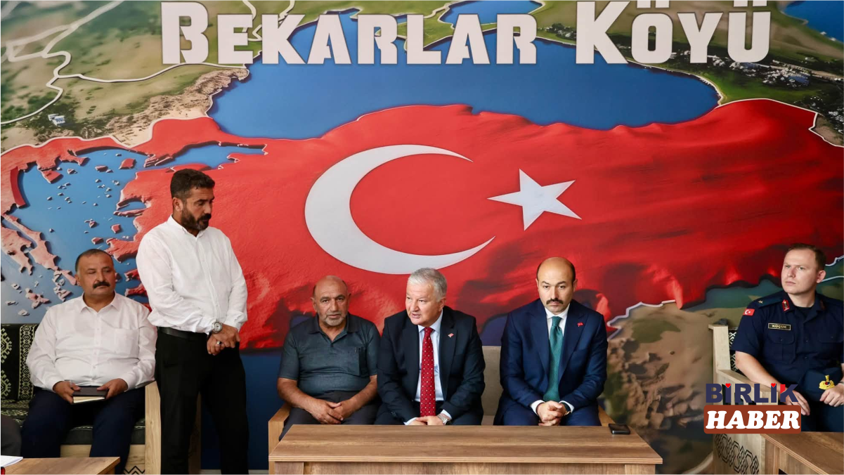 Bekarlar Köyü’nde Vali Duru ile Samimi Buluşma
