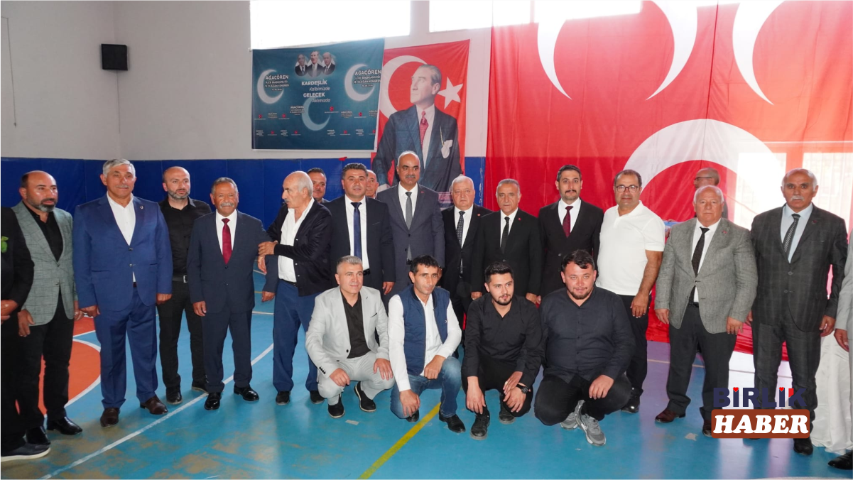 MHP Ağaçören İlçe Başkanlığı’nda 15. Olağan Kongre Gerçekleştirildi