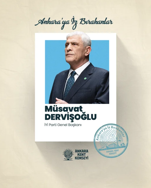 AKK “Ankara’ya İz Bırakanlar”ın konuğu İYİ Parti Genel Başkanı Müsavat Dervişoğlu oldu