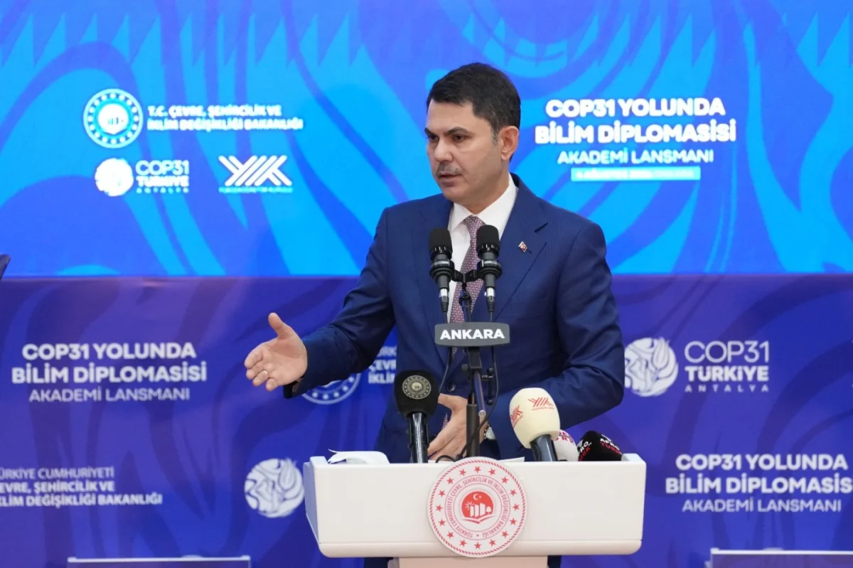 Bakan Kurum duyurdu: YÖK, COP31’in ‘akademik elçisi’ oldu