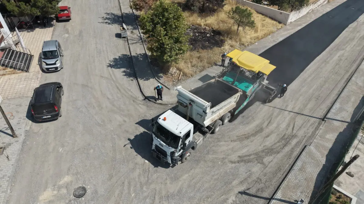Battalgazi’de bozulan yollar için ekipler harekete geçti