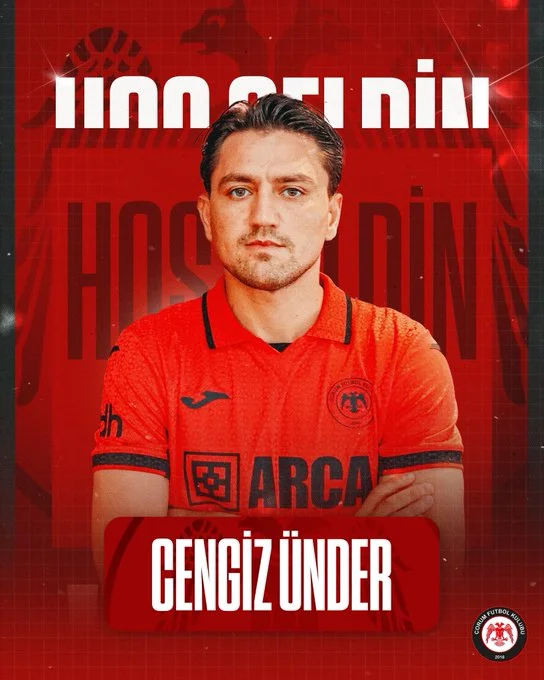 Cengiz Ünder Çorum FK’da!