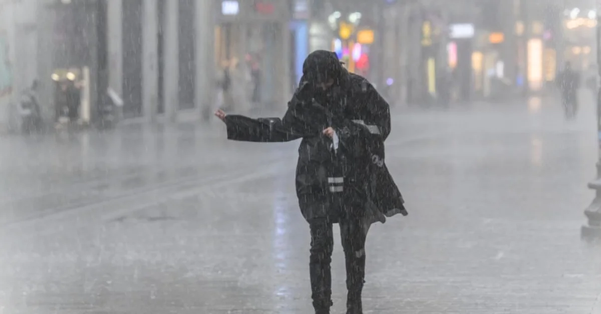 Meteoroloji’den sağanak ve kuvvetli rüzgar uyarısı verildi
