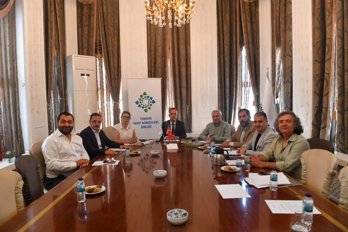 Türkiye Kent Konseyi Birliği 17’inci Dönem Yönetim Kurulu Toplantısı Ankara’da yapıldı