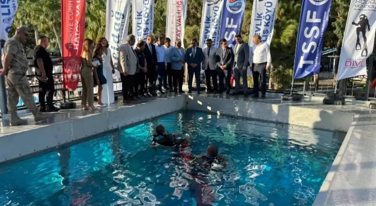 Türkiye’nin ilk ve tek Dalış Köyü Hatay’da açıldı