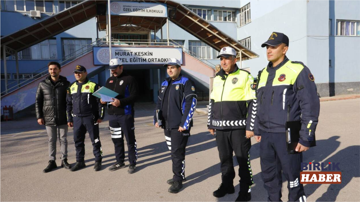 Aksaray’da okullarda üç aşamalı polis uygulaması