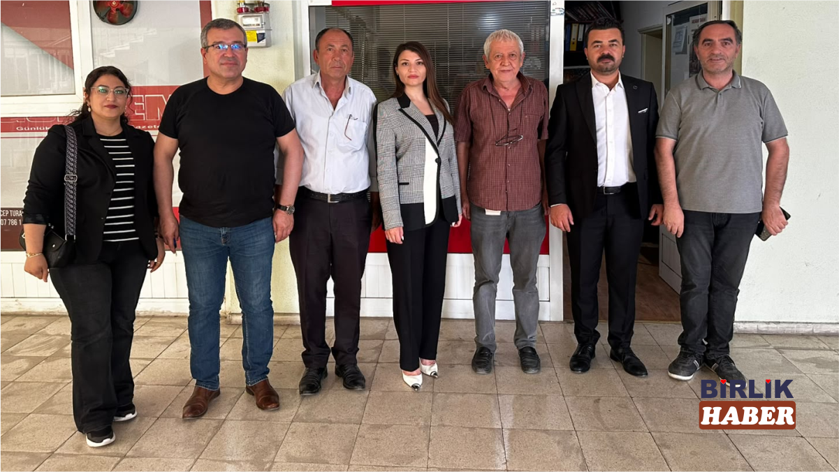 CHP Aksaray İl Başkanlığı’ndan Gazeteciler Birliği’ne Ziyaret