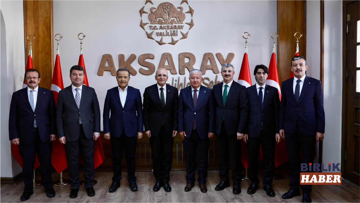 Mehmet Şimşek Aksaray’da: Tüm Toplantılar Basına Kapalı
