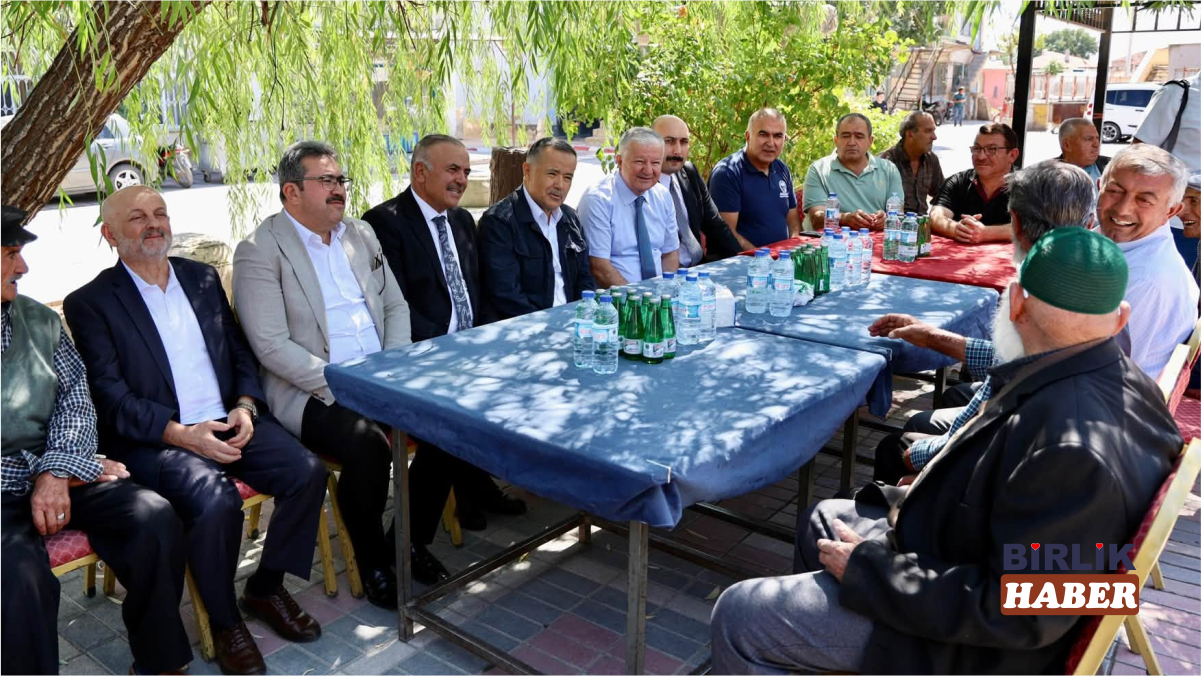 Vali Murat Duru Yeşiltepe’de vatandaşlarla buluştu
