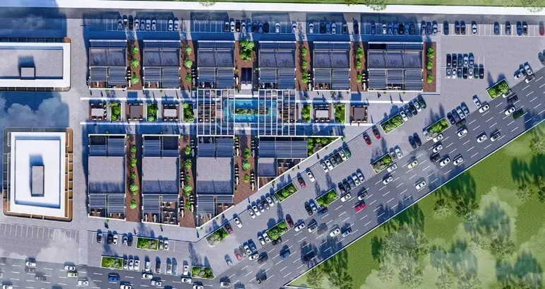 Mega Meydan Projesi, Gimat’ta modern yaşam alanlarıyla dikkat çekiyor
