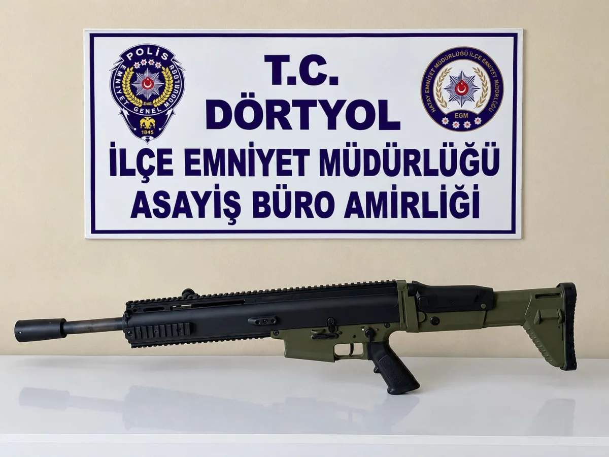 Silahla tehdit suçundan aranan şahıs Dörtyol’da yakalandı