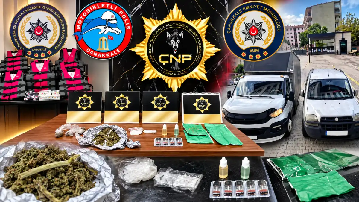 Çanakkale’de huzur operasyonu: 26 aranan şahıs yakalandı, 10 tutuklama