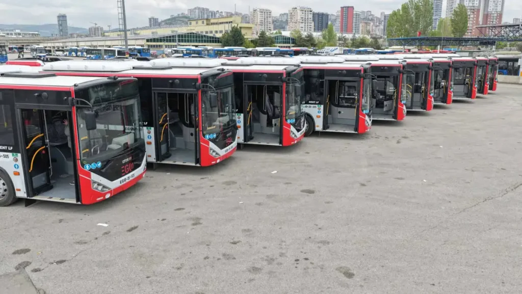 10 yeni otobüs EGO filosuna katıldı