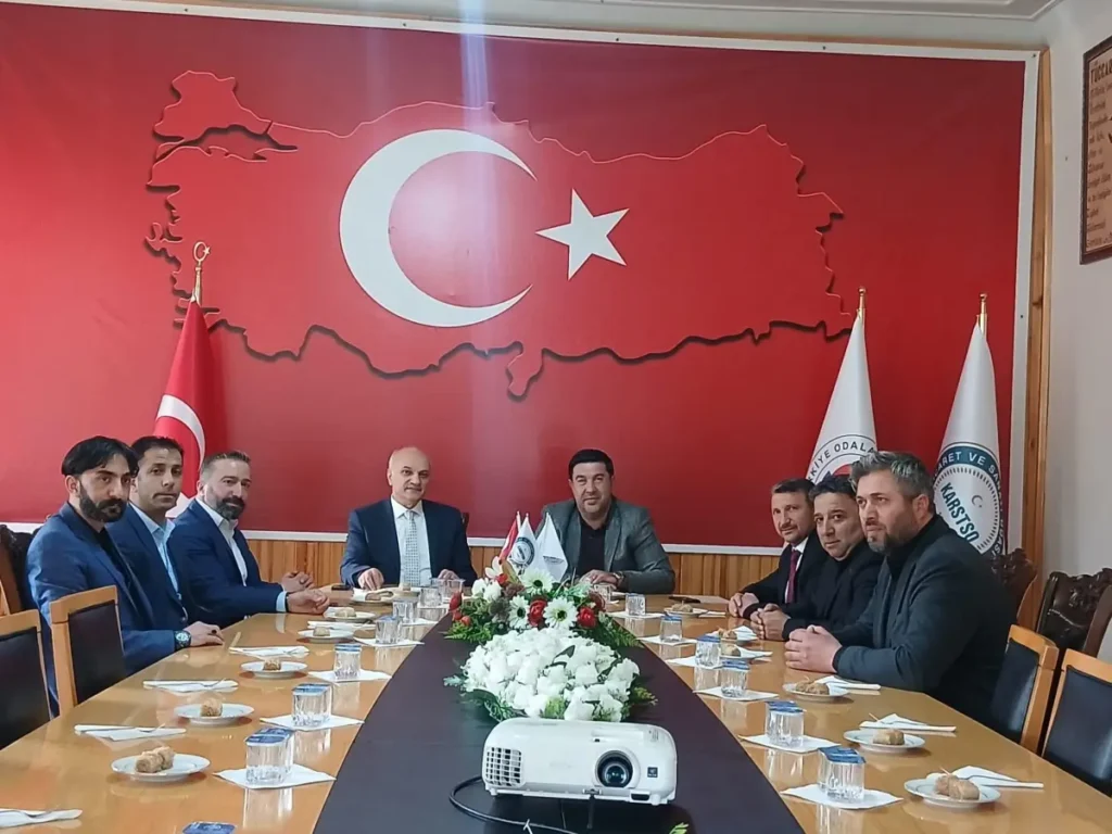 Saadet Partisi Heyeti Kars Ticaret ve Sanayi Odası’nı ziyaret etti