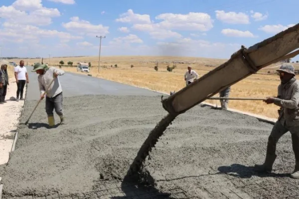 Şanlıurfa’da üç ilçeyi birbirine bağlayan yol tamamlandı