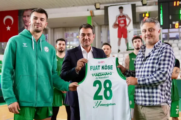 Valilikten Giresun’un basketbol temsilcisi Kerasusspor’a moral desteği