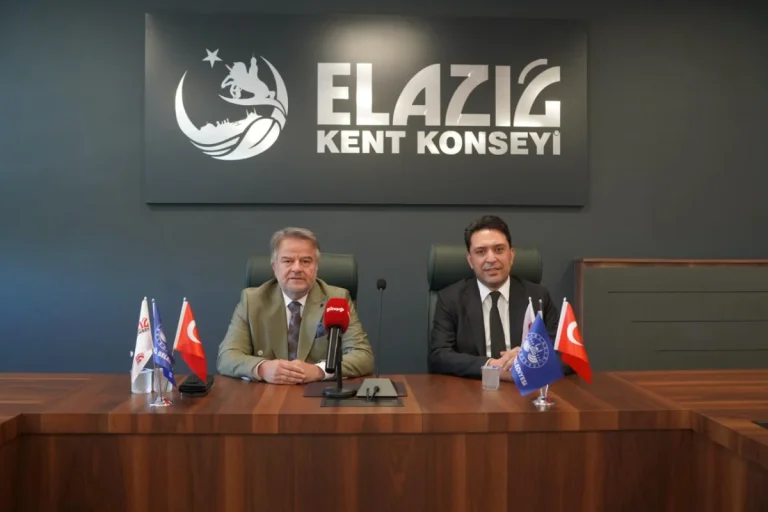 Nurullah Öner’den Elazığ Kent Konseyi’ne ziyaret