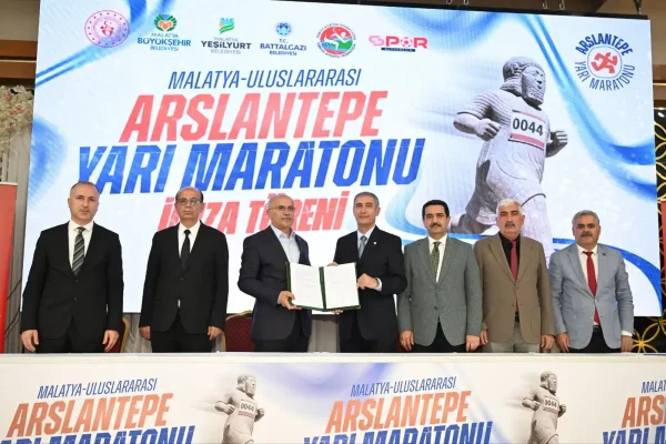 Arslantepe Yarı Maratonu’nun protokolü imzalandı