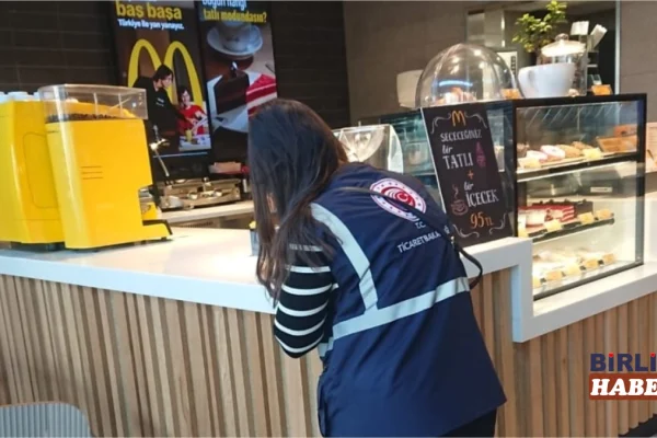 Aksaray’da AVM Kafe ve Restoranlarına Fiyat Denetimi
