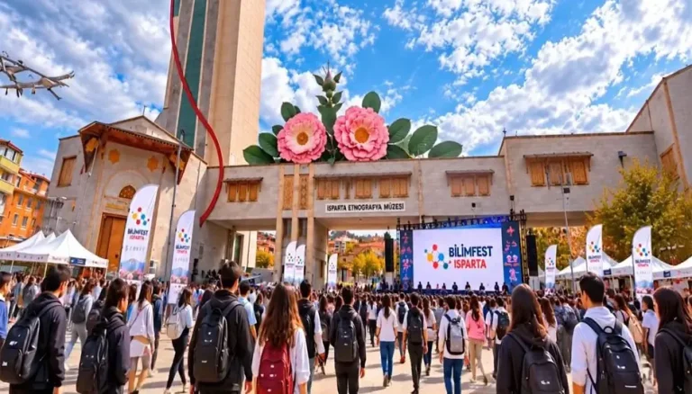 Bilimfest Isparta 15 ekim’de başlıyor: 72 etkinlik, 51 atölye