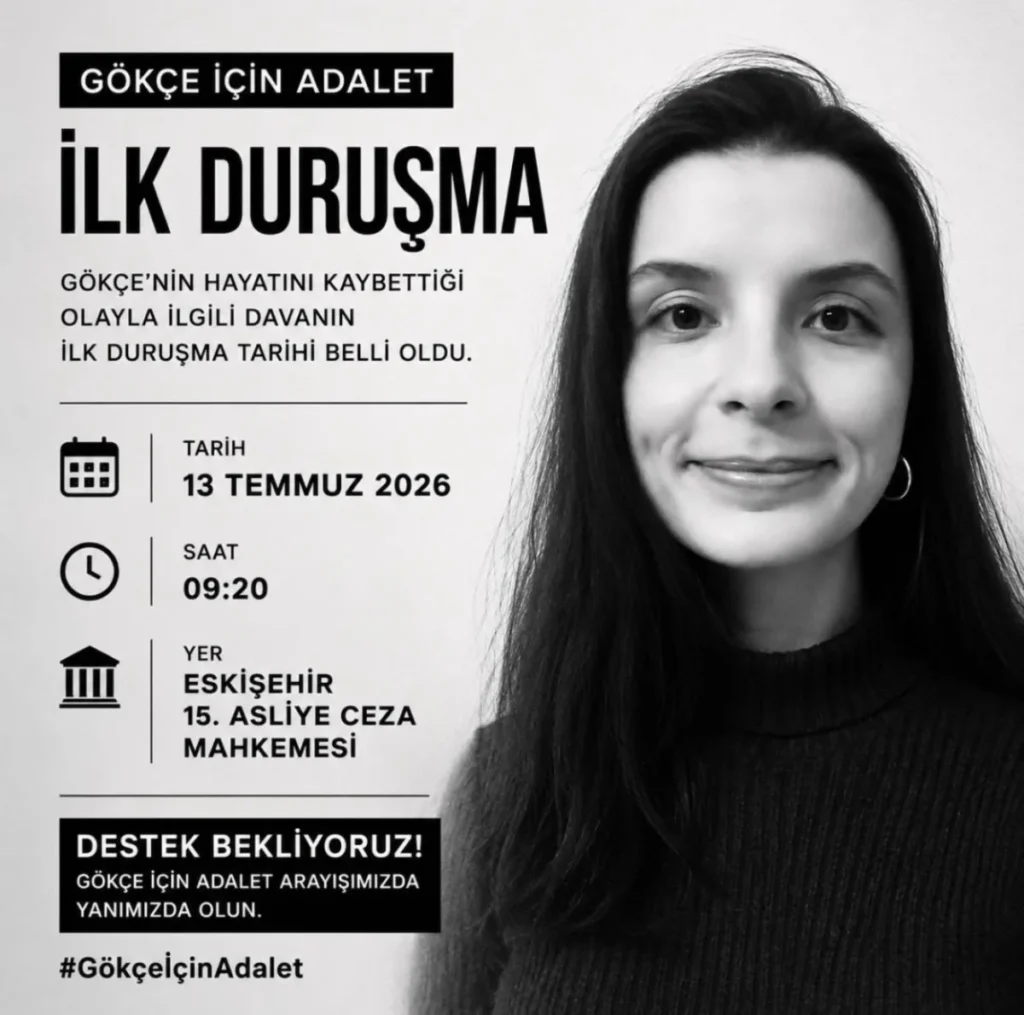 Eskişehir’deki feci kazada hayatını kaybeden Gökçe için adalet talebi büyüyor