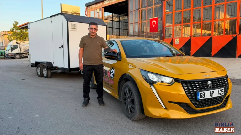 Can Sürücü Kursu BE Sınıfı Karavan ve Römork Eğitimine Başladı