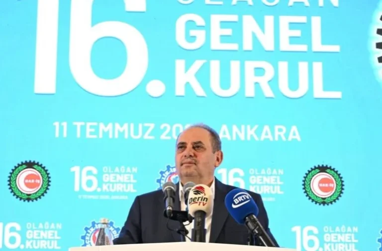 Yunus Değirmenci, Özçelik-İş Sendikası Genel Başkanlığına yeniden seçildi