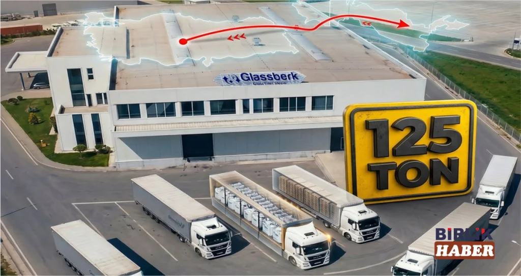 Aksaray’dan Özbekistan’a 125 Tonluk Dev İhracat