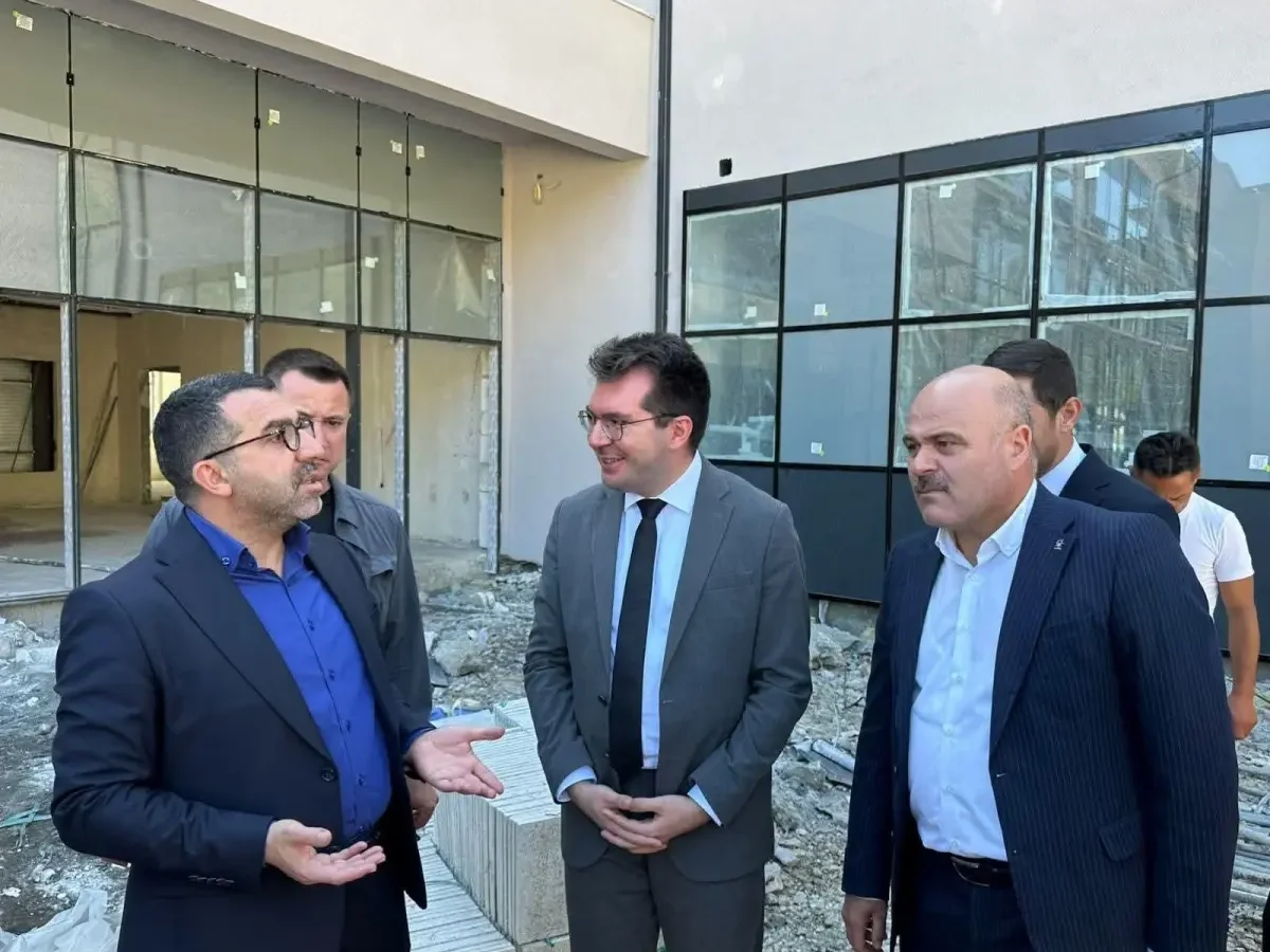 Susuz Devlet Hastanesi’nde çalışmalar hızla ilerliyor