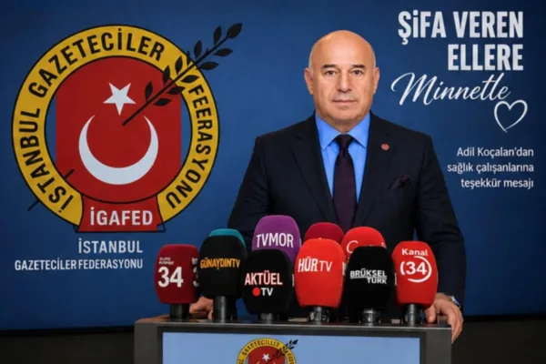 Adil Koçalan’dan Bakırköy Dr. Sadi Konuk Hastanesi’nin sağlık kahramanlarına teşekkür
