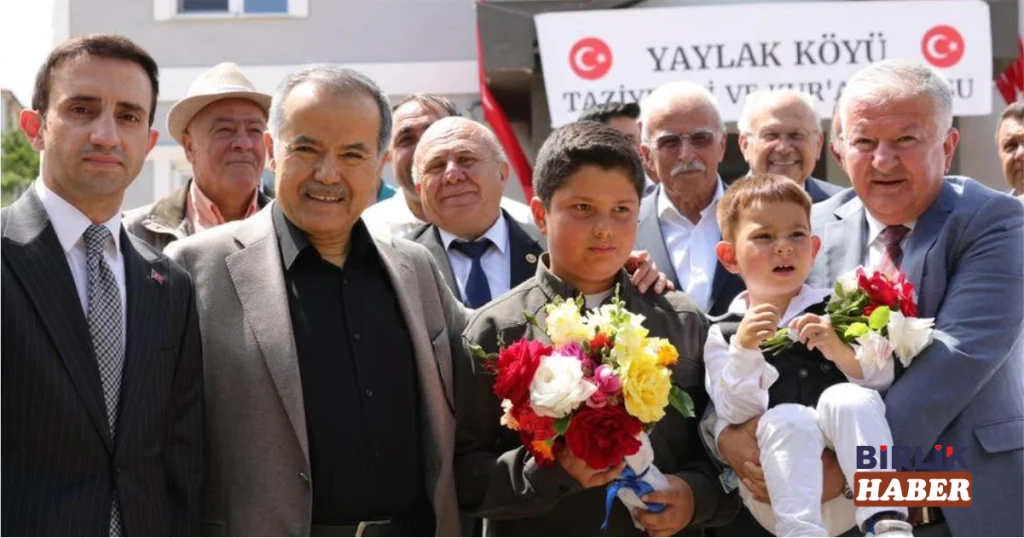 Sarıyahşi Yaylak Köyü’nde Kur’an Kursuna Anlamlı Ziyaret