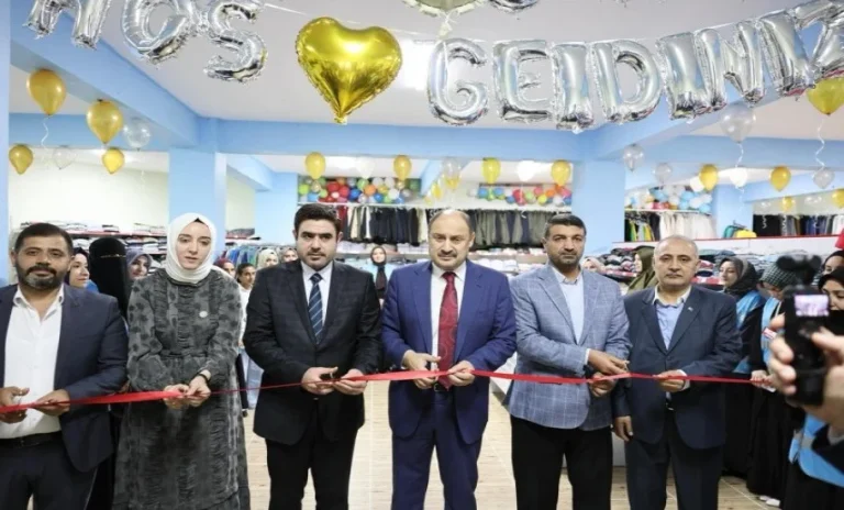 Şanlıurfa’da ”İyilik Çarşısı” hizmete açıldı