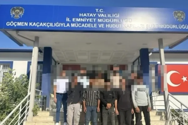 Hatay Belen’de kaçak göçmen operasyonu