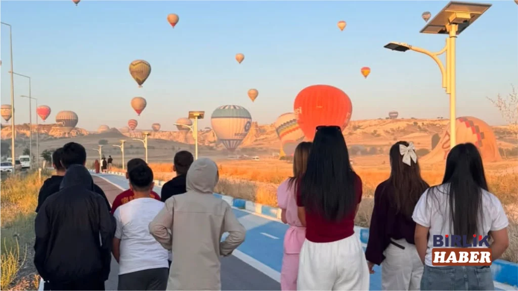 Aksaraylı Çocuklar Nevşehir’i Doyasıya Gezdi