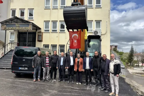 Arapgir Belediyesi’ne TBB’den iş makinesi desteği