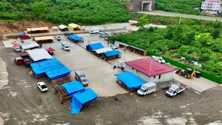 Giresun canlı hayvan pazarı hizmete başladı