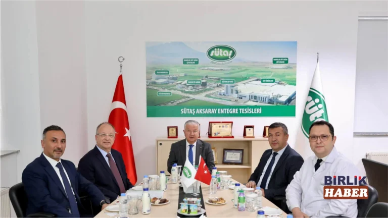 Vali Murat Duru’dan Sütaş Aksaray Tesisleri’ne Ziyaret
